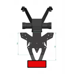 Support de plaque Access Design Honda CB-125R
