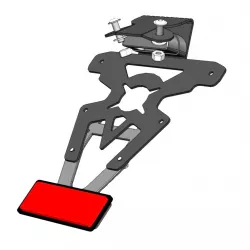 Support de plaque Access Design Kawasaki W800 STREET