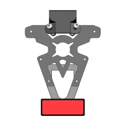 Support de plaque Access Design Kawasaki W800 STREET