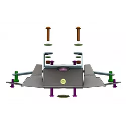 Support de plaque Access Design ras de roue Honda X-ADV 750