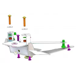 Support de plaque Access Design ras de roue Honda X-ADV 750