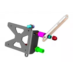 Access Design side license plate holder Ducati Scrambler 400 Sixty2