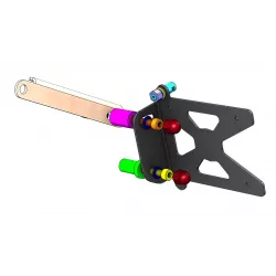 Access Design side license plate holder Ducati Scrambler 400 Sixty2