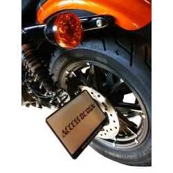 Support de plaque latéral Access Design Harley-Davidson DYNA FAT BOB FXDF