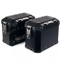 Set Atlas suitcases + frames Unit Garage Triumph Scrambler 1200 X (2024+) - 48/41 liters picture 4