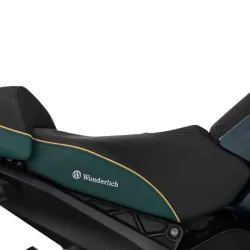 AKTIVKOMFORT Rider's Seat with Integrated Heater by Wunderlich for BMW R 1300 GS - high - gold-green picture 3