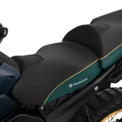 AKTIVKOMFORT Rider's Seat with Integrated Heater by Wunderlich for BMW R 1300 GS - high - gold-green picture 5