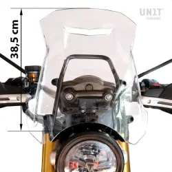 Unit Garage windshield Triumph Scrambler 1200 - clear picture 2