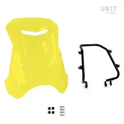 Pare-brise Unit Garage Triumph Scrambler 1200 - jaune image 1