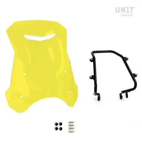 Unit Garage windshield Triumph Scrambler 1200 - yellow picture 1
