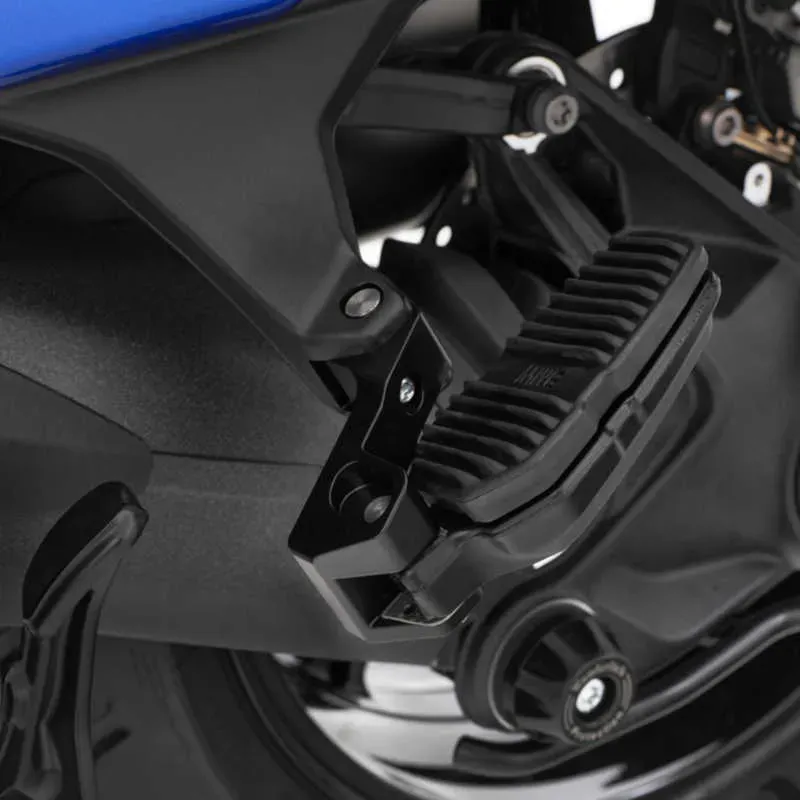 Wunderlich ERGO passenger footrest lowering kit BMW R 1300 RT - black picture 1