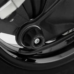 Wunderlich DOUBLESHOCK cardan protection pads - rear picture 1