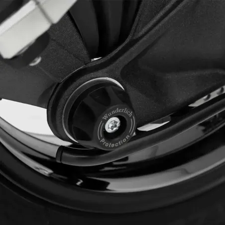 Wunderlich DOUBLESHOCK cardan protection pads - rear picture 1