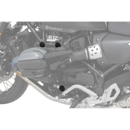 Wunderlich frame end cap set BMW R12, R12 GS & R12 NineT - 6 piece set picture 1