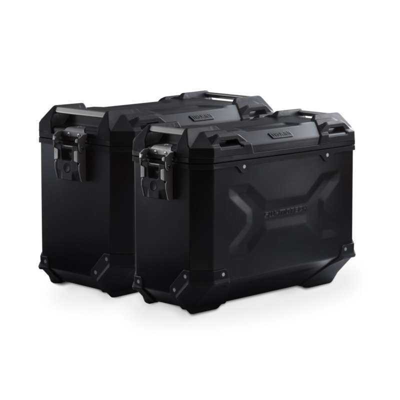 Suitcase kit TRAX ADV SW Motech Ducati Multistrada 1200 / 950 / V2 - black picture 1