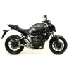 STREET THUNDER DARK Arrow approved muffler Yamaha MT-07 / Tracer 700 - aluminium picture 2
