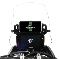 Support de téléphone Quad Lock Evotech Performance Triumph Tiger 900 Rally Pro (2020-2023) image 2