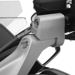 Handlebar risers 40mm Wunderlich BMW R 1200 & R 1250 RT - silver picture 2