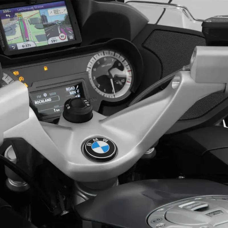 Pontets de réhausse de guidon Wunderlich BMW R 1200 & R 1250 RT - argent - 40mm image 1