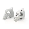 Handlebar risers 38mm ERGO+ Wunderlich BMW R 1300 GS & GSA - silver picture 2