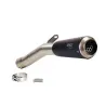 Unit Garage low exhaust BMW R 12, R 12 GS, R 12 NineT - stainless steel - black picture 3