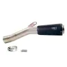Unit Garage low exhaust BMW R 12, R 12 GS, R 12 NineT - stainless steel - black picture 2