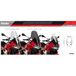 Windshield Touring Puig Moto Guzzi V100 Mandello (2023+) picture 5