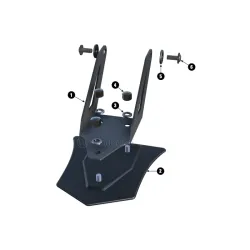 Support appareil universel Wunderlich BMW R 1250 RT image 5
