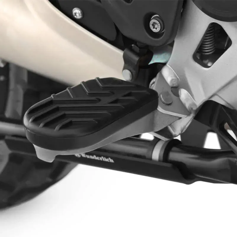 Pads de repose-pieds Wunderlich BMW R 1200 GS & R 1250 GS - set - noir image 1
