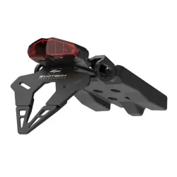 Support de plaque Evotech Performance Yamaha WR125R (2026+) - lumière rouge image 1