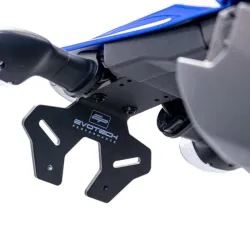 Support de plaque Evotech Performance Yamaha WR125R (2026+) - lumière transparente image 3