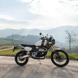 Unit Garage exhaust Triumph Scrambler 1200 (2019-2023) - silver picture 3