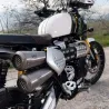 Unit Garage exhaust Triumph Scrambler 1200 (2019-2023) - silver picture 1