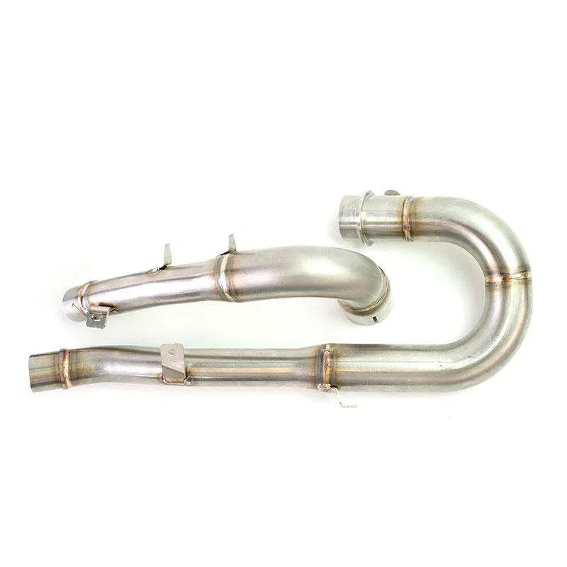 Unit Garage Decatalyzed manifold Triumph Scrambler 1200 (2019-2023) - stainless steel picture 1