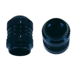 Jeu de capuchons de valve standard Wunderlich - noir image 1