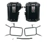 Paire de valises Atlas + cadres noir Unit Garage BMW R NineT - 41/48 litres