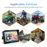 Carpuride W502 Autoradio sans fil portable double Bluetooth étanche IP67 pour moto image 11