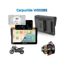 Carpuride W502BS - BMW Motorcycle CarPlay with OEM Controller Integration picture 1