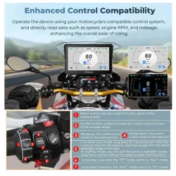 Carpuride W502BS - BMW Motorcycle CarPlay with OEM Controller Integration picture 2