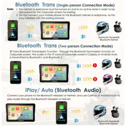 Carpuride W502BS - BMW Motorcycle CarPlay with OEM Controller Integration picture 7