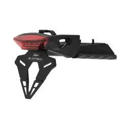 Support de plaque Evotech Performance Yamaha Ténéré 700 (2025+) - lumière rouge image 1