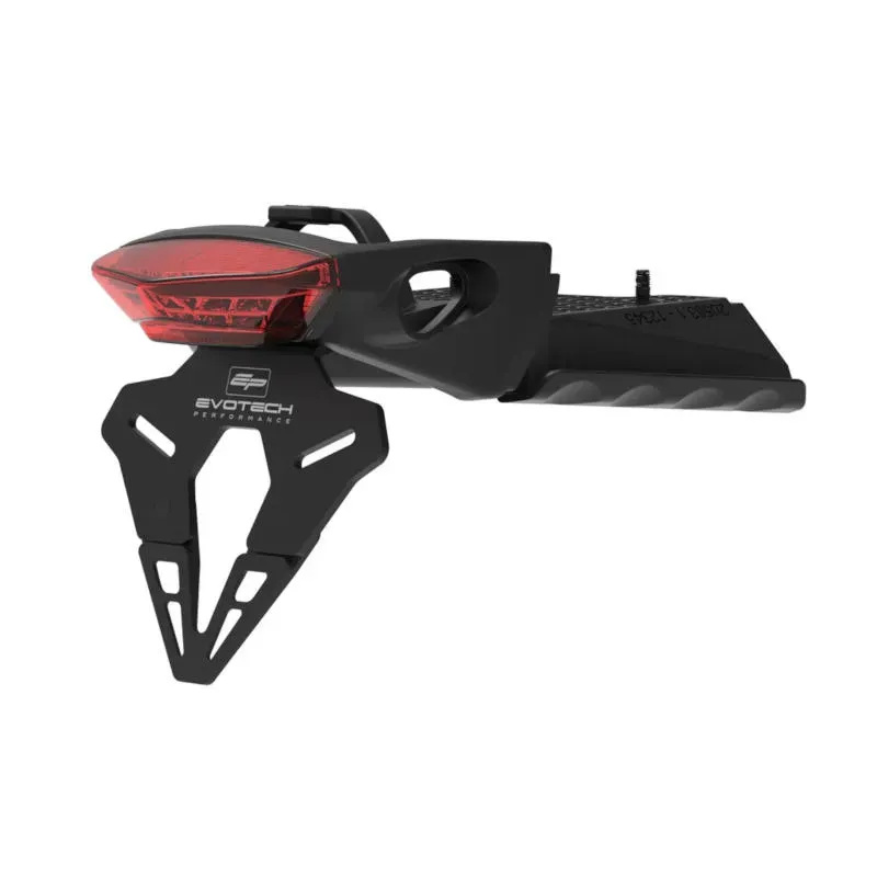 Support de plaque Evotech Performance Yamaha Ténéré 700 (2025+) - lumière rouge image 1
