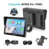 Carpuride W702S Pro | Universal Motorcycle CarPlay & Plug-and-Play BM05 Bracket picture 1