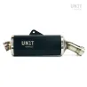 Unit Garage exhaust Aprilia Tuareg 660 - black picture 1