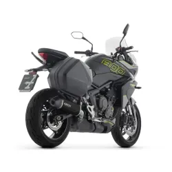 Silencieux homologué INDY RACE EVO DARK Arrow Triumph Tiger Sport 800 (2025+) - aluminium image 2