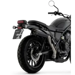 Silencieux homologué REBEL DARK Arrow Honda CL500 (2023+) image 1