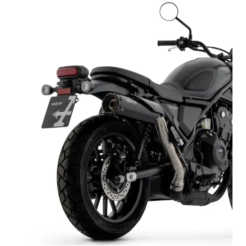Silencieux homologué REBEL DARK Arrow Honda CL500 (2023+) image 1