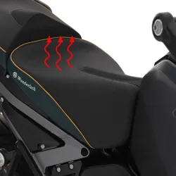 AKTIVKOMFORT rider's seat with integrated heater Wunderlich BMW R 1300 GSA - standard - gold-green picture 1