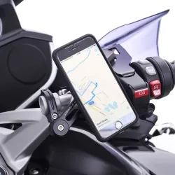 Wunderlich clip-on handlebar adapter smartphone mount 22 mm picture 5