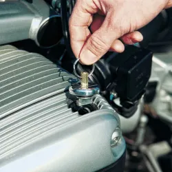 Wunderlich safety oil plug - silver picture 3
